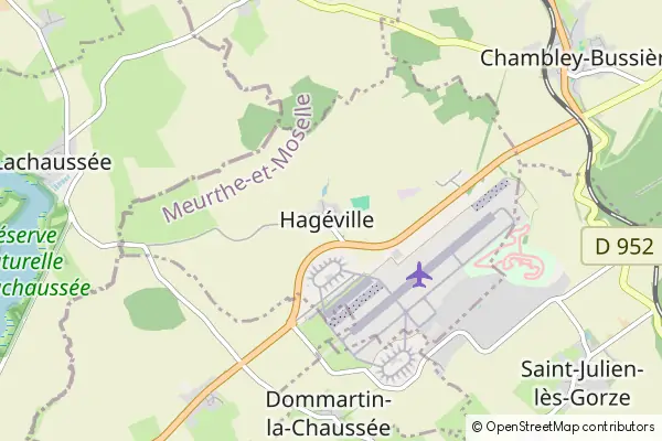 Karte Hagéville