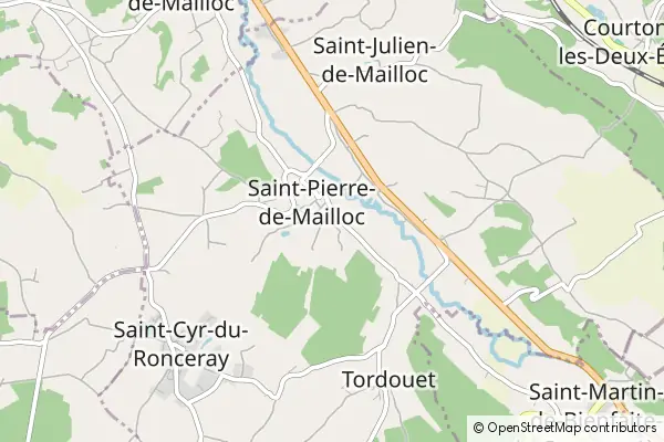 Karte Saint-Pierre-de-Mailloc