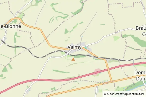 Karte Valmy