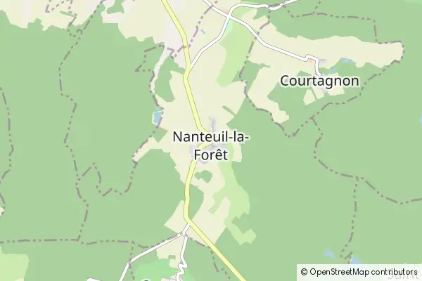 Karte Nanteuil-la-Forêt