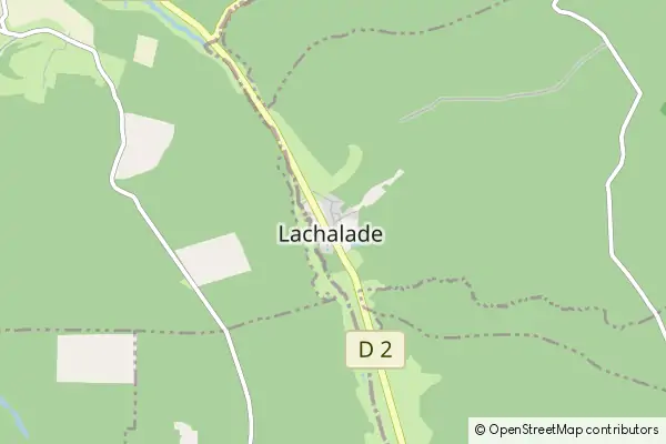 Karte Lachalade