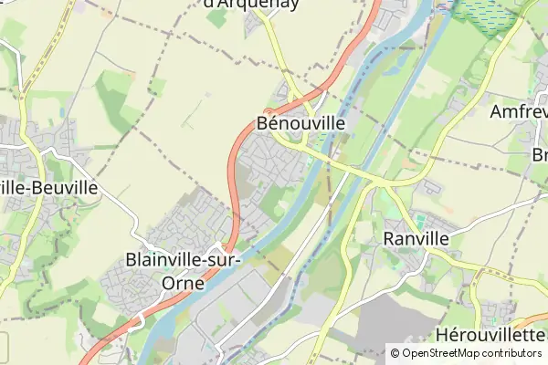 Karte Bénouville