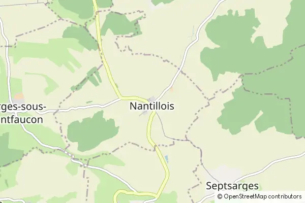 Karte Nantillois