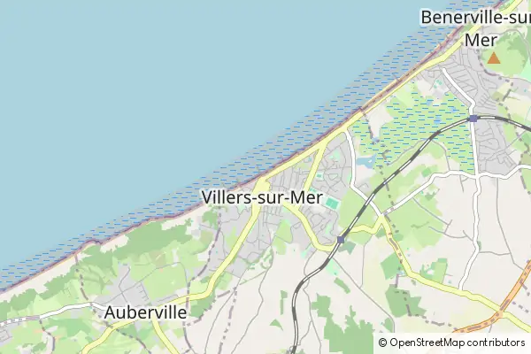 Karte Villers-sur-Mer