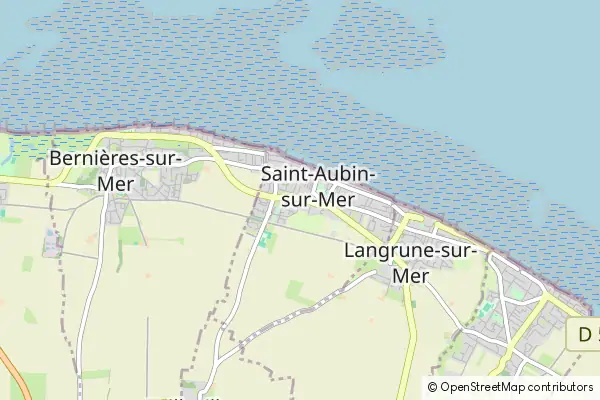 Karte Saint-Aubin-sur-Mer
