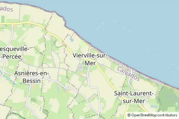 Karte Vierville-sur-Mer