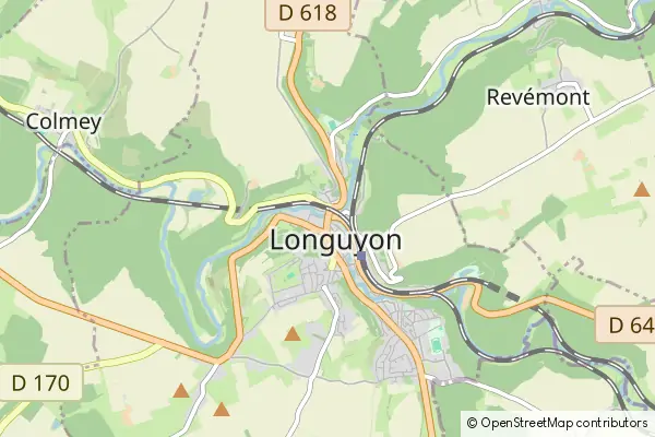 Karte Longuyon