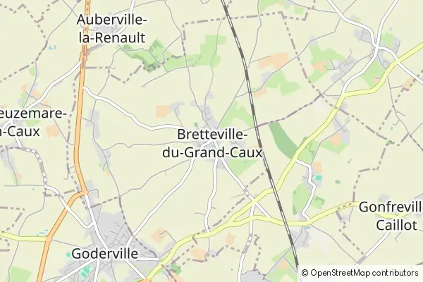 Karte Bretteville-du-Grand-Caux