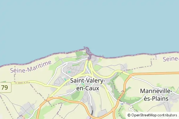 Karte Saint-Valery-en-Caux