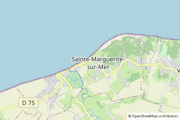 Karte Sainte-Marguerite-sur-Mer