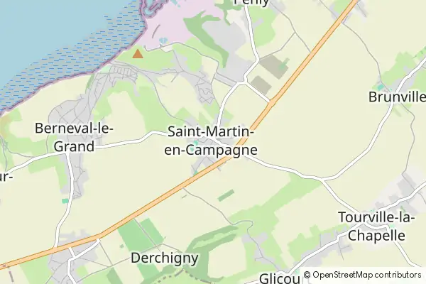 Karte Saint-Martin-en-Campagne