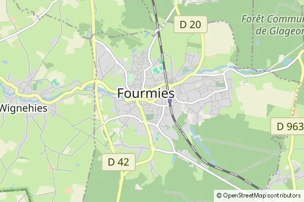 Karte Fourmies