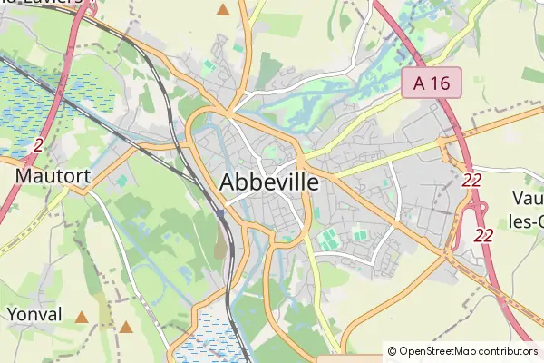 Karte Abbeville