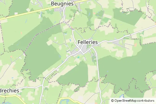 Karte Felleries