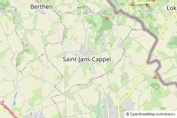 Karte Saint-Jans-Cappel