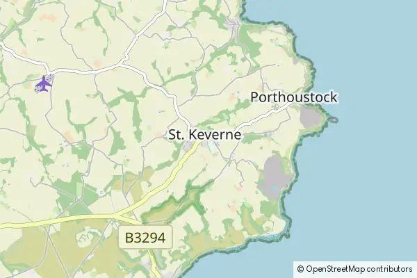 Karte St Keverne