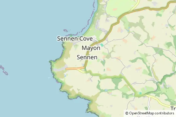 Karte Sennen