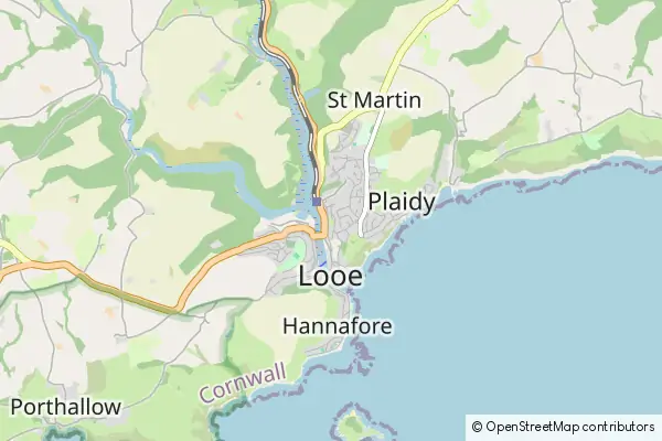 Karte Looe