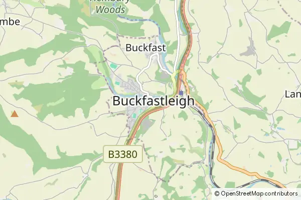 Karte Buckfastleigh