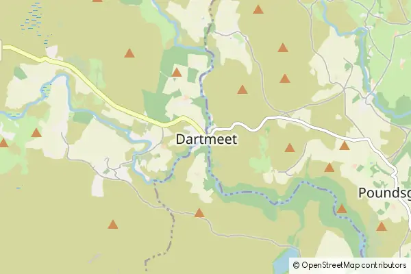 Karte Dartmeet