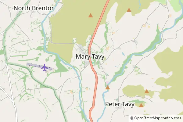 Karte Mary Tavy