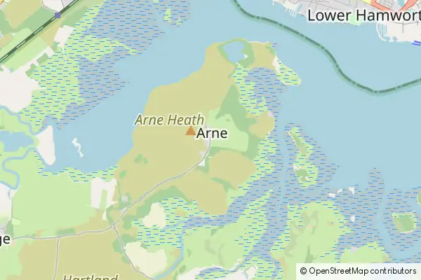 Karte Arne