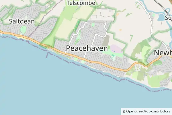 Karte Peacehaven