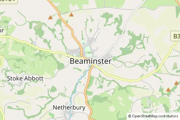 Karte Beaminster