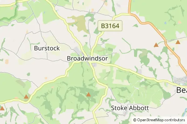Karte Broadwindsor