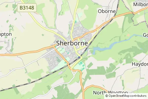 Karte Sherborne