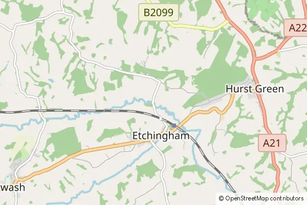 Karte Etchingham