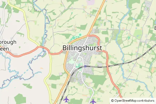 Karte Billingshurst