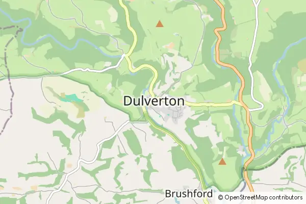 Karte Dulverton