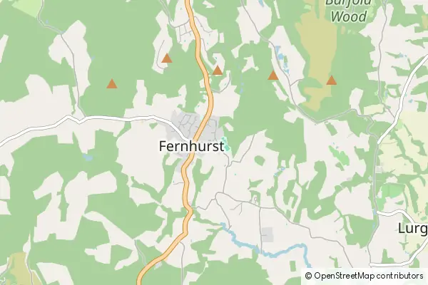 Karte Fernhurst