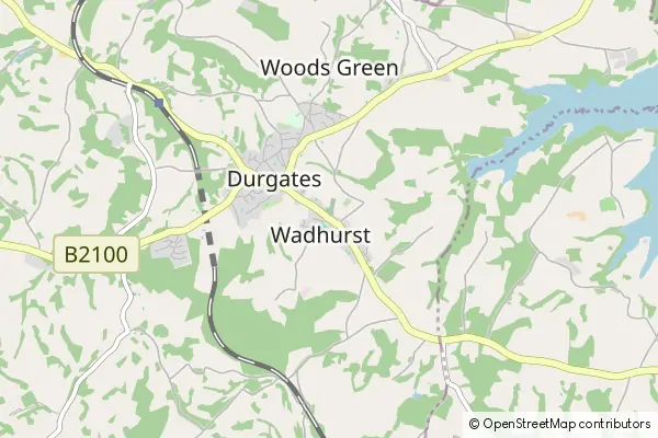 Karte Wadhurst