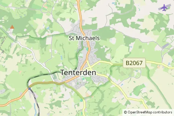 Karte Tenterden