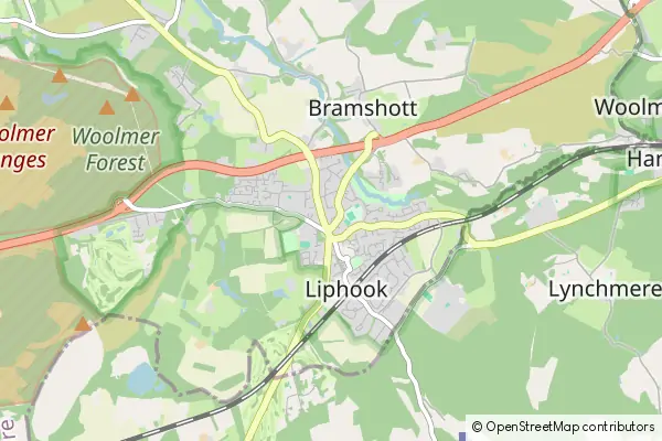 Karte Liphook