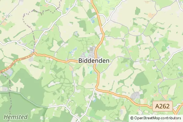 Karte Biddenden