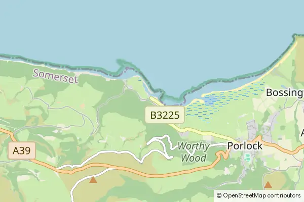 Karte Porlock Weir