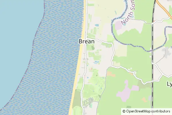 Karte Brean