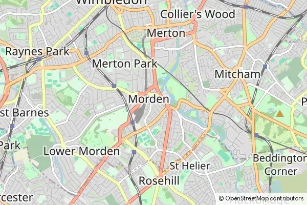 Karte: Morden • © OpenStreetMap contributors Karte Morden