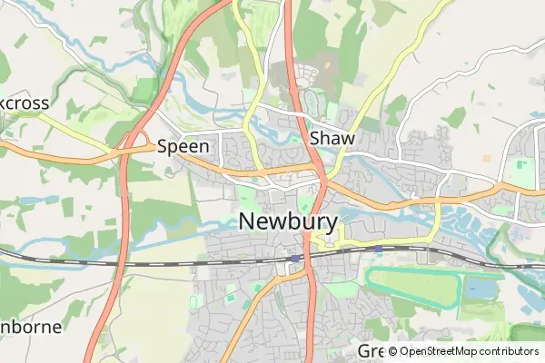 Karte Newbury