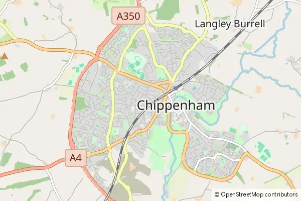 Karte Chippenham