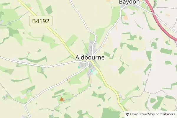 Karte Aldbourne