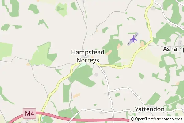 Karte Hampstead Norreys