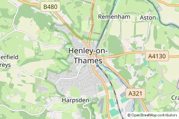 Karte Henley-on-Thames