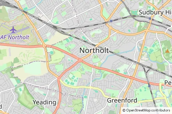 Karte Northolt