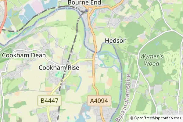 Karte Cookham