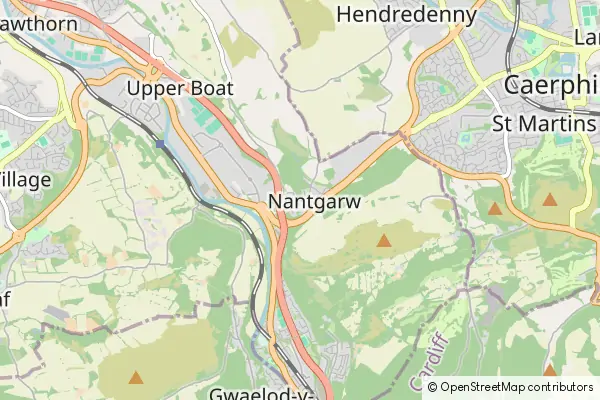 Karte Nantgarw