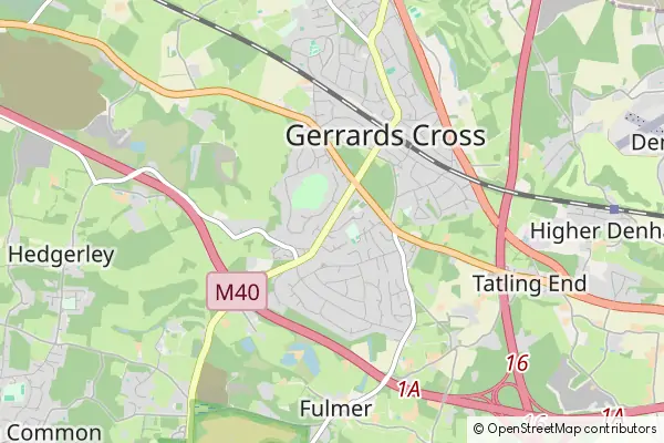 Karte Gerrards Cross